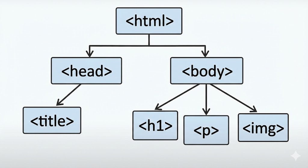 HTML 基本タグの基本構造