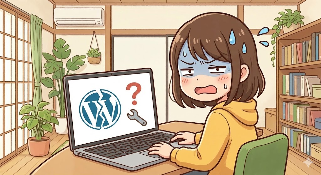 wordpress-hyouji-sarenai